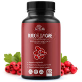 HerbaMe envase frontal Blood Flow Care, claridad visual y confianza