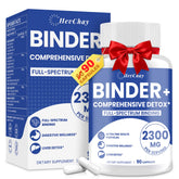 HevChay frontal del envase que muestra la fórmula 2300 mg y beneficios