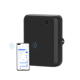 Hijoc difusor frontal negro mostrando diseño compacto y fácil integración
