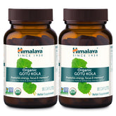 Himalaya frasco frontal mostrando 180 caplets y diseño orgánico