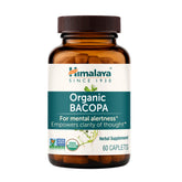 Himalaya frasco frontal Bacopa mostrando diseño y cantidad