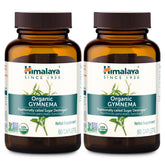 Himalaya envase frontal de Gymnema orgánico mostrando pureza y tamaño