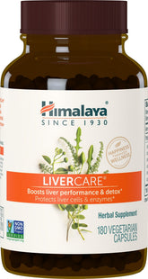 Himalaya LiverCare frente del empaque mostrando etiqueta clara y beneficios