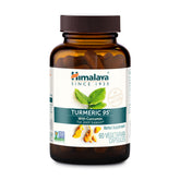 Himalaya Turmeric 95 frontal del empaque mostrando beneficios y certificaciones