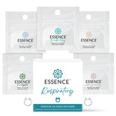 HONÉ empaque frontal del bundle mostrando todas las mezclas y beneficio portátil
