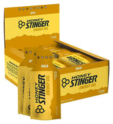 Honey Stinger gel frontal del pack mostrando 24 unidades y facilidad de transporte