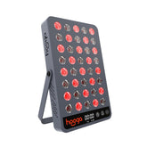 hooga hg200 vista frontal del panel mostrando 40 LEDs y diseño compacto para uso doméstico
