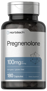 Horbäach frente del envase mostrando 180 cápsulas y pureza