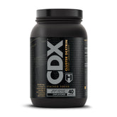 Envase frontal HOSSTILE CDX mostrando diseño y raciones, aporta claridad informativa