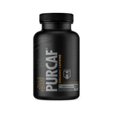 HOSSTILE frasco PurCaf frente mostrando diseño y claridad del producto