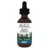 Host Defense frasco de Reishi Extract mostrando el frente y etiqueta informativa