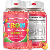 Hovika frente del paquete mostrando 60 gomitas y beneficios clave