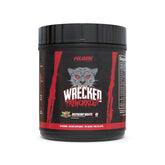 Huge Supplements frasco Wrecked frente mostrando diseño y beneficios