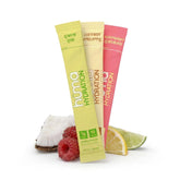 HÜMA CHIA ENERGY GEL paquete 15 sobres mostrando el diseño frontal y beneficio portátil