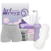 HVLVOYG empaque frontal del kit postparto, solución completa y lista