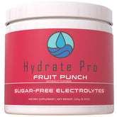 Hydrate Pro envase frontal mostrando 45 porciones y fórmula alta en sodio
