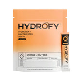 Hydrofy envase frontal 25 sobres mostrando el diseño y conveniencia
