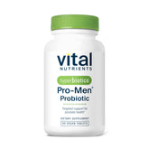 Hyperbiotics vista frontal del envase mostrando el producto y beneficios