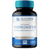 IDEAL PERFORMANCE frasco frontal de NeuroVitol Cogniflo muestra la marca y beneficio cognitivo