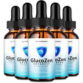 IDEAL PERFORMANCE vista frontal del frasco Glucozen Drops, práctico para llevar