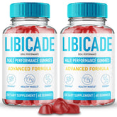 IDEAL PERFORMANCE Libicade gomitas vista frontal y beneficios visibles