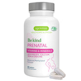 Igennus frasco frontal mostrando formulación prenatal y folato metilado para nutrición segura