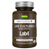 Igennus envase frontal Live Cultures+ mostrando etiqueta clara y beneficio vegano