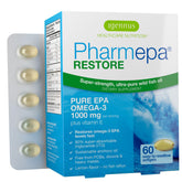 Igennus Pharmepa Restore frontal del envase mostrando 60 softgels y beneficios