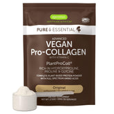 Igennus frente del envase mostrando colágeno vegano y porciones