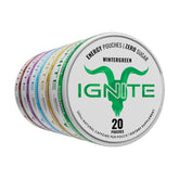 Ignite lata frontal mostrando diseño y facilidad de transporte