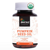 IncAs by Asiya Life frasco vertical con softgels, presenta pureza y conveniencia