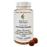 Innate Skin frasco delantero mostrando etiqueta clara y beneficios