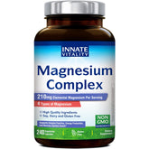 Innate Vitality frente del empaque mostrando el envase y beneficio de apoyo integral