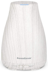 InnoGear difusor frontal en blanco mostrando diseño compacto y elegante