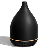InnoGear vista frontal del difusor cerámico mostrando diseño elegante y beneficio ambientador