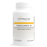 Integrative Therapeutics Theracurmin HP frente del envase mostrando formato beneficios