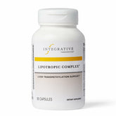 Integrative Therapeutics frasco frente mostrando etiqueta y beneficio soporte hepático