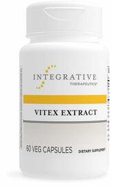 Integrative Therapeutics frontal del envase mostrando formato y beneficio de apoyo menstrual