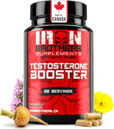 Iron Brothers frontal empaque mostrando la marca y beneficios para energía