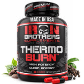 Iron Brothers Thermo Burn frontal del envase mostrando diseño y dosis