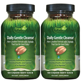 Irwin Naturals frente del empaque mostrando beneficios para digestión