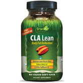 Irwin Naturals envase frontal mostrando dosis y objetivo de composición corporal