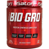 iSatori envase BIO-GRO frente mostrando marca y tamaño, beneficio de confianza