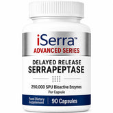iSerra empaque frontal mostrando etiqueta clara y potencia