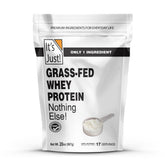 It's Just! frente del empaque mostrando origen grass-fed y beneficio de pureza