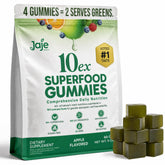 Jaje Health empaque frontal mostrando gomitas y beneficios claros