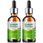 Jardient frontal del envase Soursop Bitters, presentación clara y portable