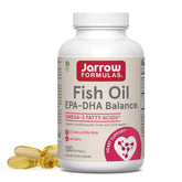 Jarrow Formulas botella frontal mostrando 120 softgels y beneficio de pureza