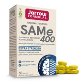 Jarrow Formulas frasco frontal mostrando 30 comprimidos y beneficio de dosificación clara