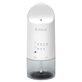 JCLOUD difusor frontal enchufado mostrando diseño compacto y beneficio práctico